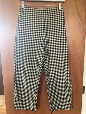 GAP Black & White Gingham Skirt